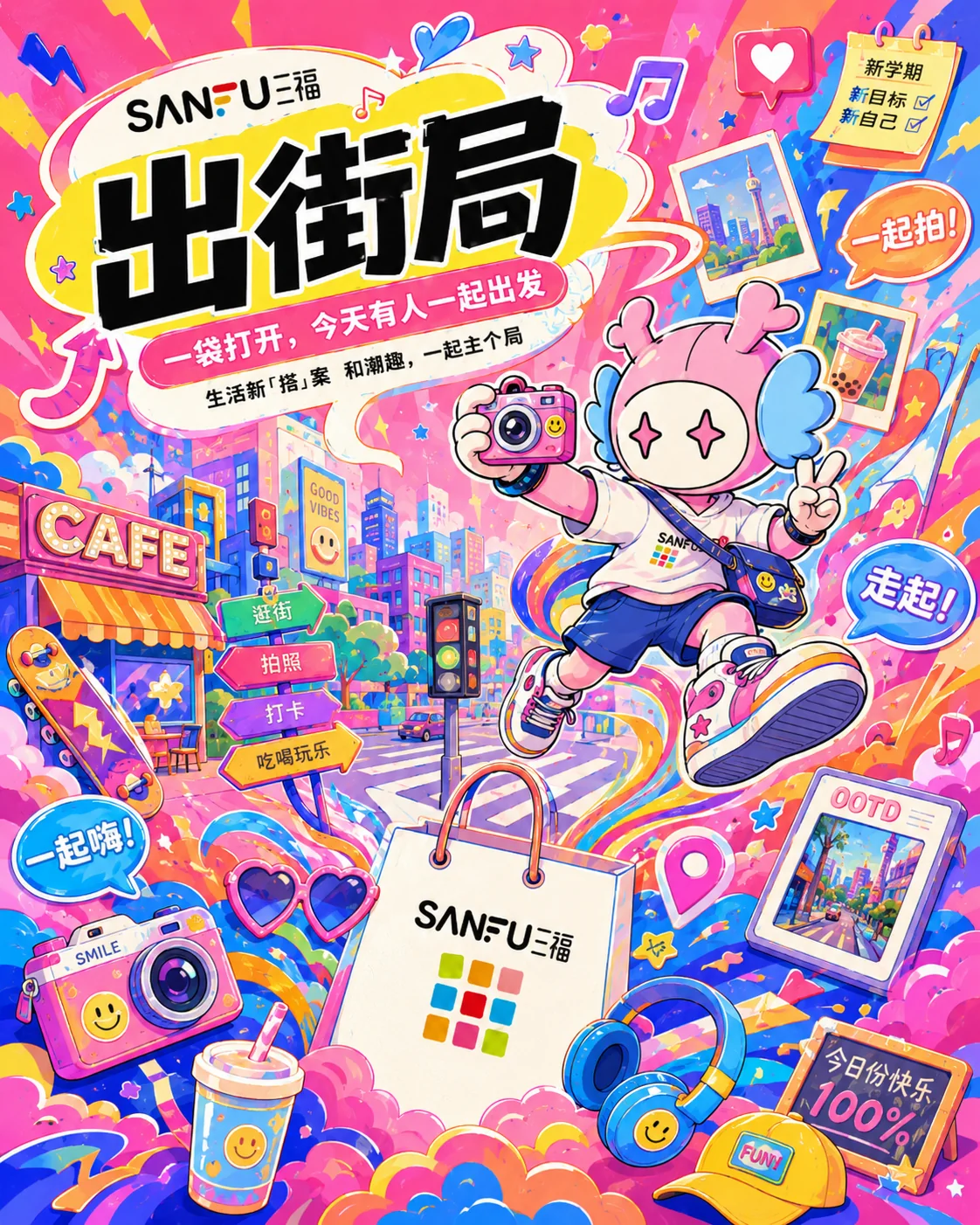 三福ip设计 系列图 1