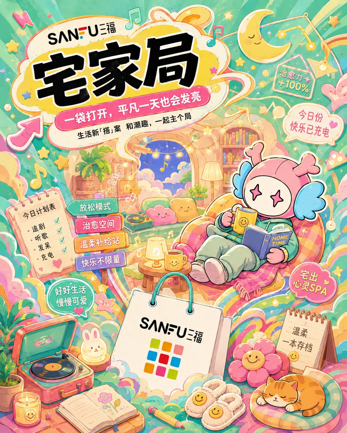 三福ip设计 系列图 2
