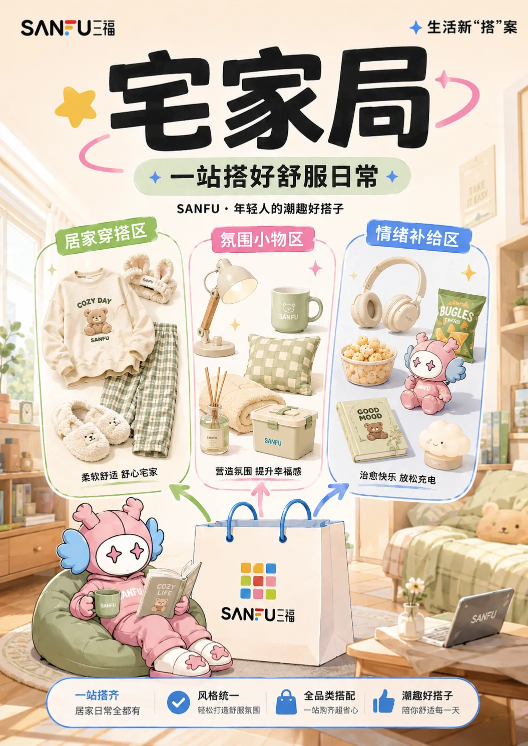 三福ip设计 系列图 4